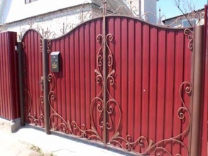 Калитка - пример 1 фото в Краснознаменске