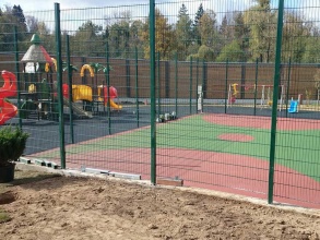 Забор на детскую площадку 50 метров фото в Краснознаменске